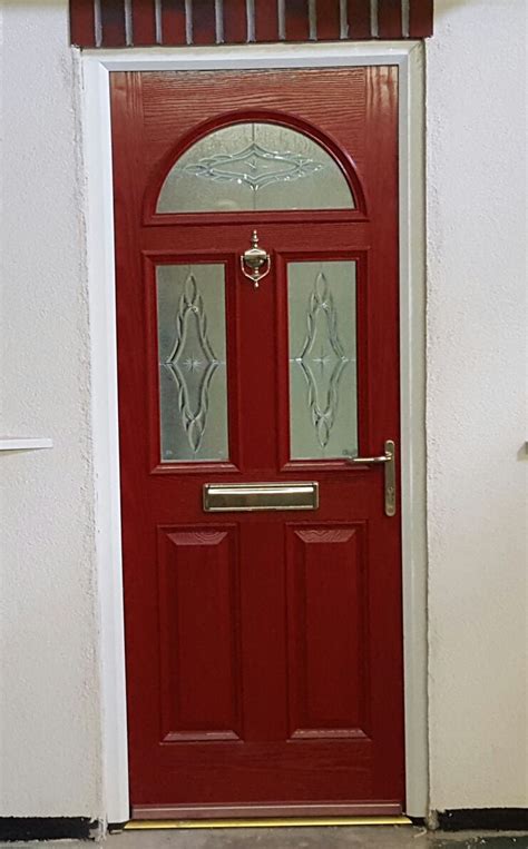 Once the talk of the town, white upvc doors and windows revolutionised the whole glazing and door industry back in the 80's. red composite door in a white upvc frame. Installed by ...