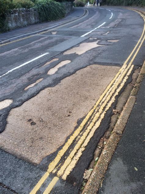 Is This The Worst Road Surface On The Isle Of Wight