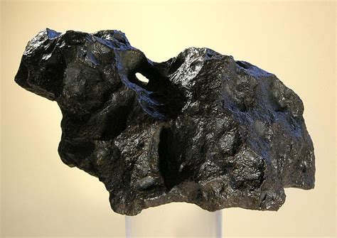 Meteorite With Hole Aerolite Meteorites