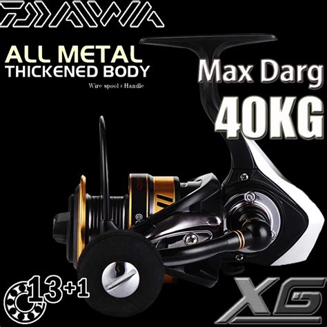 READY STOCK DAIWA 2023 NEW Mesin Pancing Max Drag 30kg Fishing Reel 6