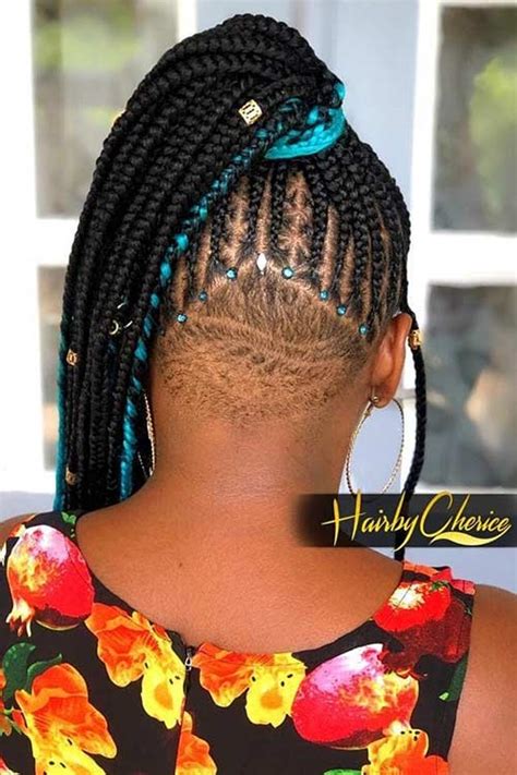 43 Badass Braids with Shaved Sides for Women - Page 3 of 4 - StayGlam
