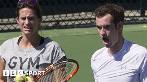 Andy Murray Split From Amelie Mauresmo No Surprise Serena Williams Coach Bbc Sport