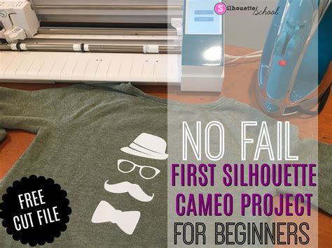 Best First Silhouette CAMEO Project And Tutorial PLUS Free Silhouette