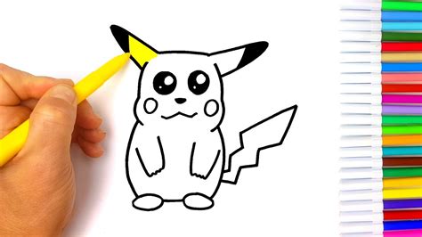 Disegno Pikachu Disegni Facili Per Bambini Youtube