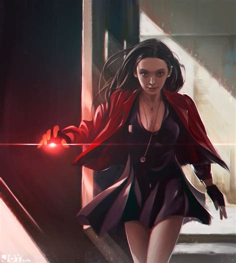 Sense Or Sensuality — Scarlet Witch By Jey Rain Scarlet Witch Marvel