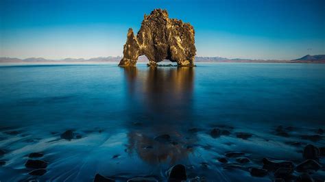 Hvitserkur North Iceland Wallpapers Iceland Landscape Iceland