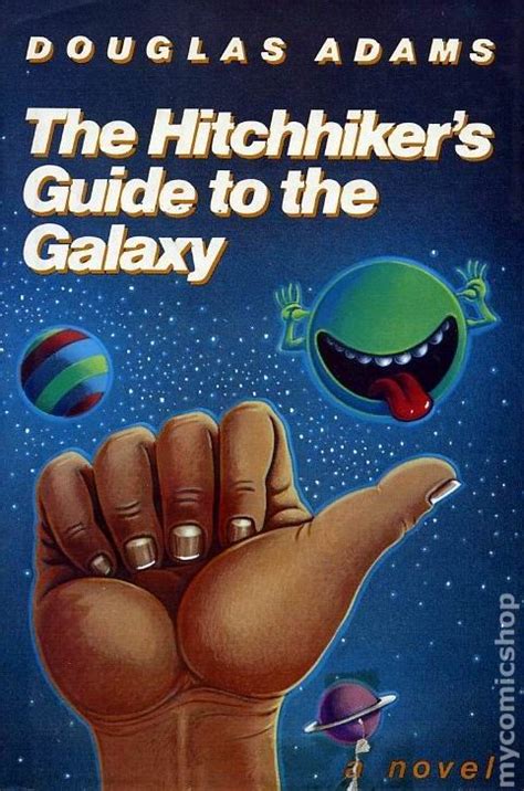 Hitchhikers Guide To The Galaxy Hc 1979 Novel Comic Books 1970 0986