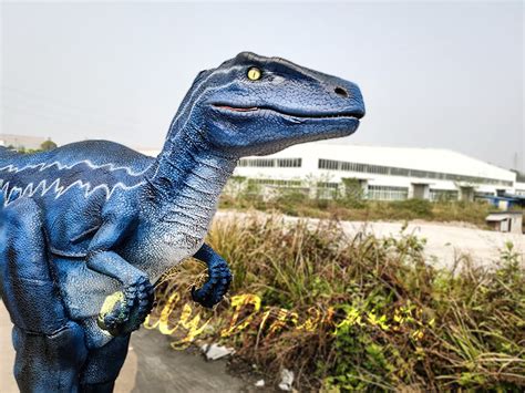 Jurassic Park Velociraptor Blue Costume Only Dinosaurs
