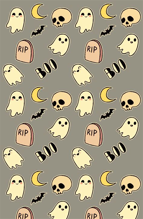 Spooky Cute Wallpapers Top Free Spooky Cute Backgrounds Wallpaperaccess