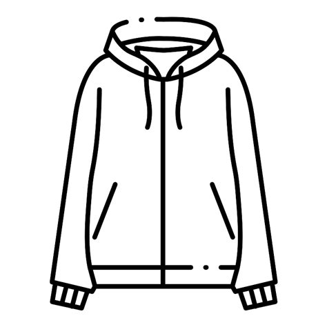 Clothes Clothing Hooded Top Vector SVG Icon SVG Repo