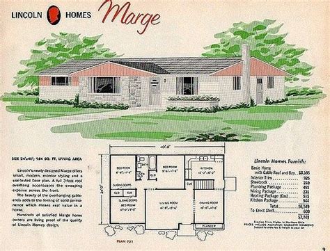 Pin By David Carr On Mid Century Modern Ranch House Plans Vintage