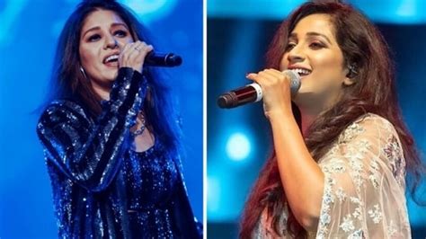 Sunidhi Chauhan On Being Pitted Against Shreya Ghoshal We’re Here For The Music Hindustan Times