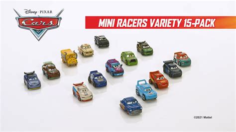 Disney Pixar Cars Die Cast Metal Mini Racers Mini Racers Variety Car