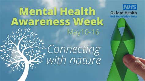 Mental Health Awareness Week 2021 Link With Nature Plus How We Can