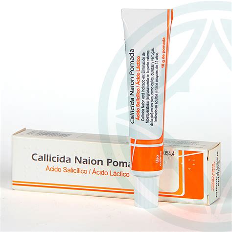 Callicida Naion Pomada 10 G Ác Salicílico Ác Láctico Farmacia Jiménez