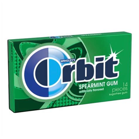 Orbit Sugar Free Spearmint Gum 14 Ct Kroger