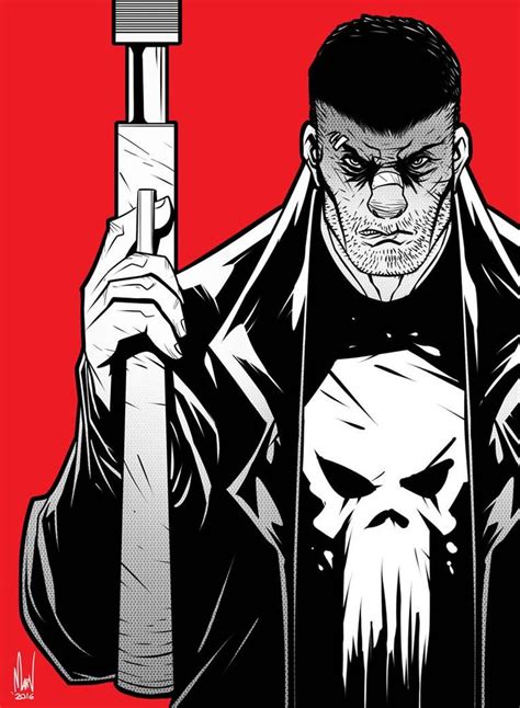 The Punisher By Paranoidvin On Deviantart Punisher Comics Punisher