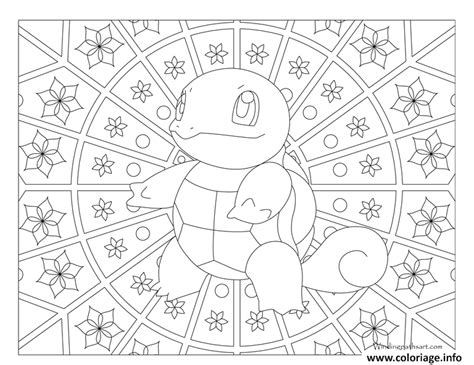 Squirtle Mandala Coloring Page Anime Coloring Pages Porn Sex Picture