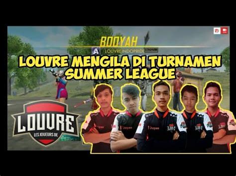 Selain keseruan pertandingan dapat kamu nikmati dari live streaming. Louvre Indopride menggila Di Turnamen Summer league ...