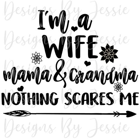 Wife Mom Grandma And Great Grandma Png Digital Design Etsy