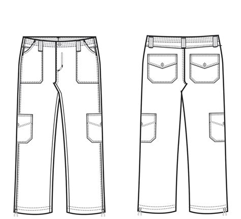 How To Draw Cargo Pants