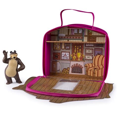 Spin Master Masha And The Bear Bears House Carry Case
