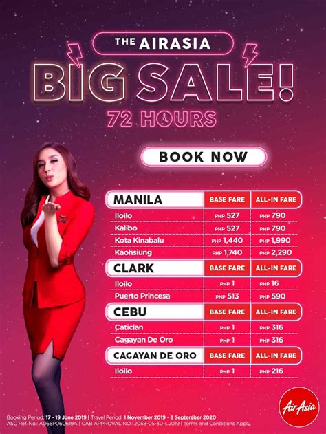 Don't miss it, plan and secure your seat today. 2019 AIRASIA PROMO & PISO FARE: How to Book Successfully ...