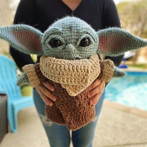 Heres A Crocheted Baby Yoda That You Can Make Yourself