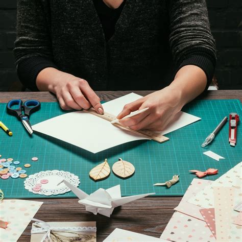 Draw a straight line as reference on the bottom of the card. Selling Homemade Greeting Cards? | ThriftyFun