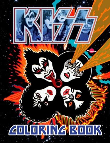 Kiss Coloring Book Interesting Coloring Book Suitable For All Ages