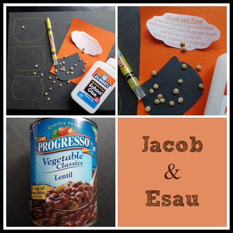 Isaac was close to esau, but rebekah was closer to jacob. April's Homemaking: Simply Sunday School- Jacob and Esau ...