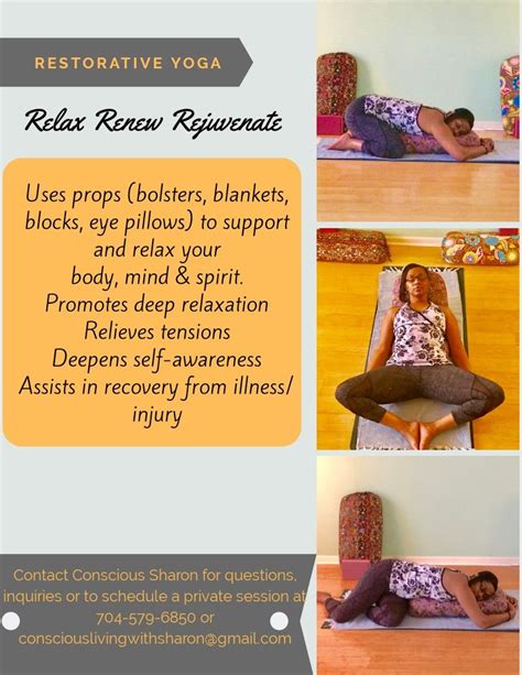 Restorative Yoga Deep Relaxation Eye Pillows Self Awareness Renew