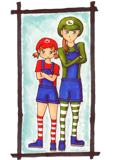 Super Mario Sisters By Red Panda88 On Deviantart
