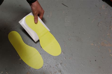 Feet Floor Markings