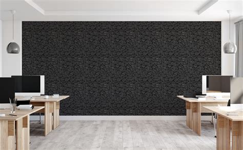 Black Geometric Pattern Wallpaper For Walls Wallsneedlove