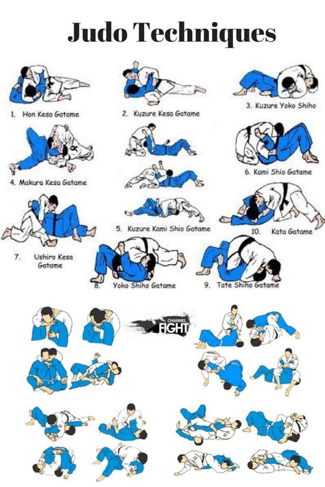 Judo Techniques Postcard Ubicaciondepersonascdmxgobmx