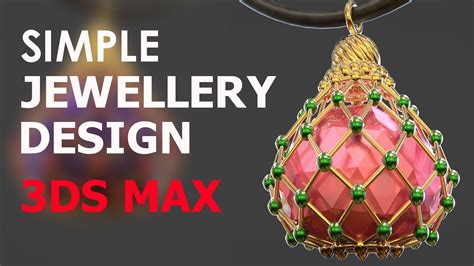 How To Make A Jewellery Item 3ds Max Tutorial Youtube