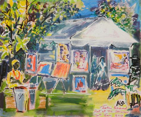 John Broad Artist National Gallery Of The Cayman Islands