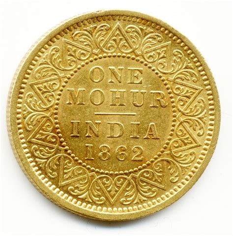 Coins For Sale In London 1862 India Gold Mohur Coin Gold Sovereign