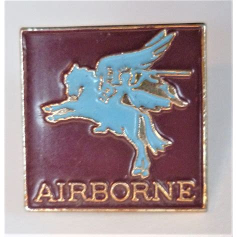 Airborne Lapelstick Pin Badge British Army Pegasus Parachute Regiment