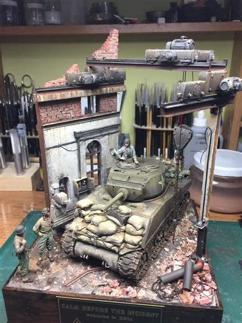 Pin By Skorpio On Models And Dioramas Military Diorama Military