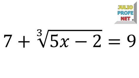 Ecuaciones Con Radicales Ejercicio 1 Ecuaciones Curiosidades
