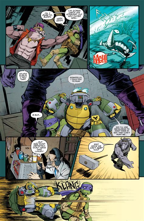 Teenage Mutant Ninja Turtles Chapter Page