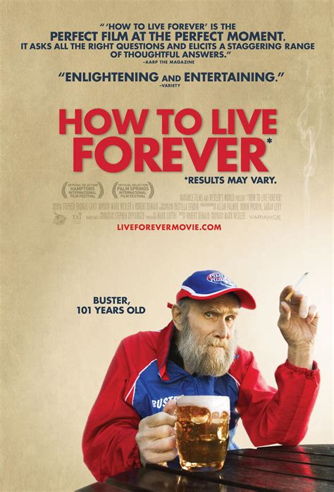 If you're live streaming from your home, it's pretty likely your viewers are also tuning in from theirs. 'How to Live Forever' Trailer Scoffs at Death