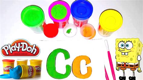 Abc Play Doh Letters C Play Doh Alphabet Education Youtube