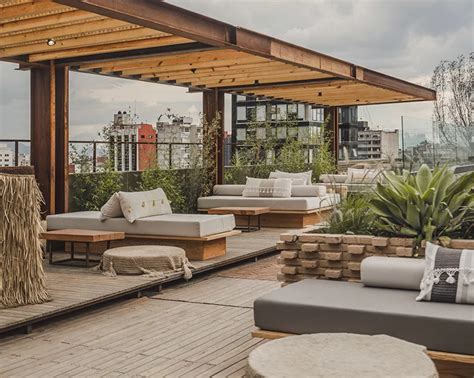 Toledo Rooftop By Vertebral Offers A Glimpse Of Nature In Mexico City