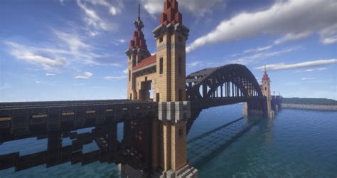 Railway Bridge Minecraft Map