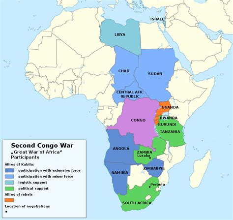 But a deep rift has developed between dr congo's two most powerful politicians. File:Second Congo War Africa map en.svg - Wikimedia Commons