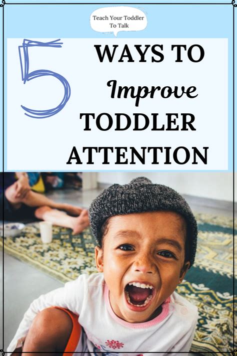 Pin On Toddler Attention