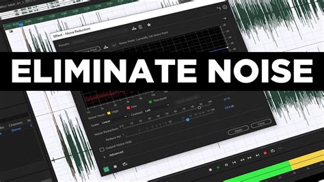 You'd be forgiven for not knowing what half of the features do but when it comes to cleaning up your audio, you'll kick yourself in the future if. How to ELIMINATE audio noise with Adobe Audition and ...